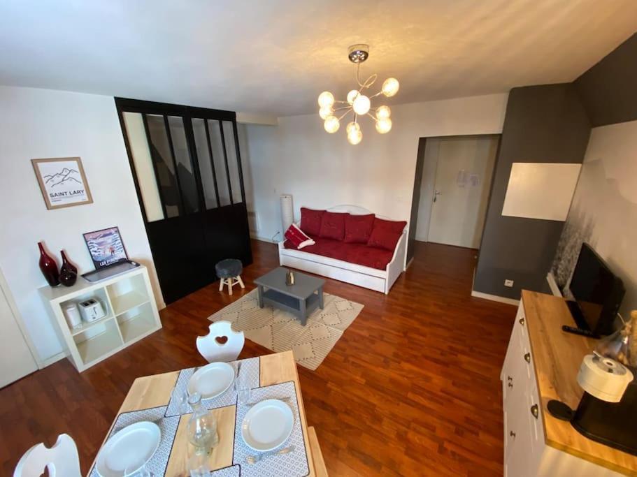 Vignec/Saint-Lary - T2 Cosy Avec Balcon & Piscine Apartment Exterior photo
